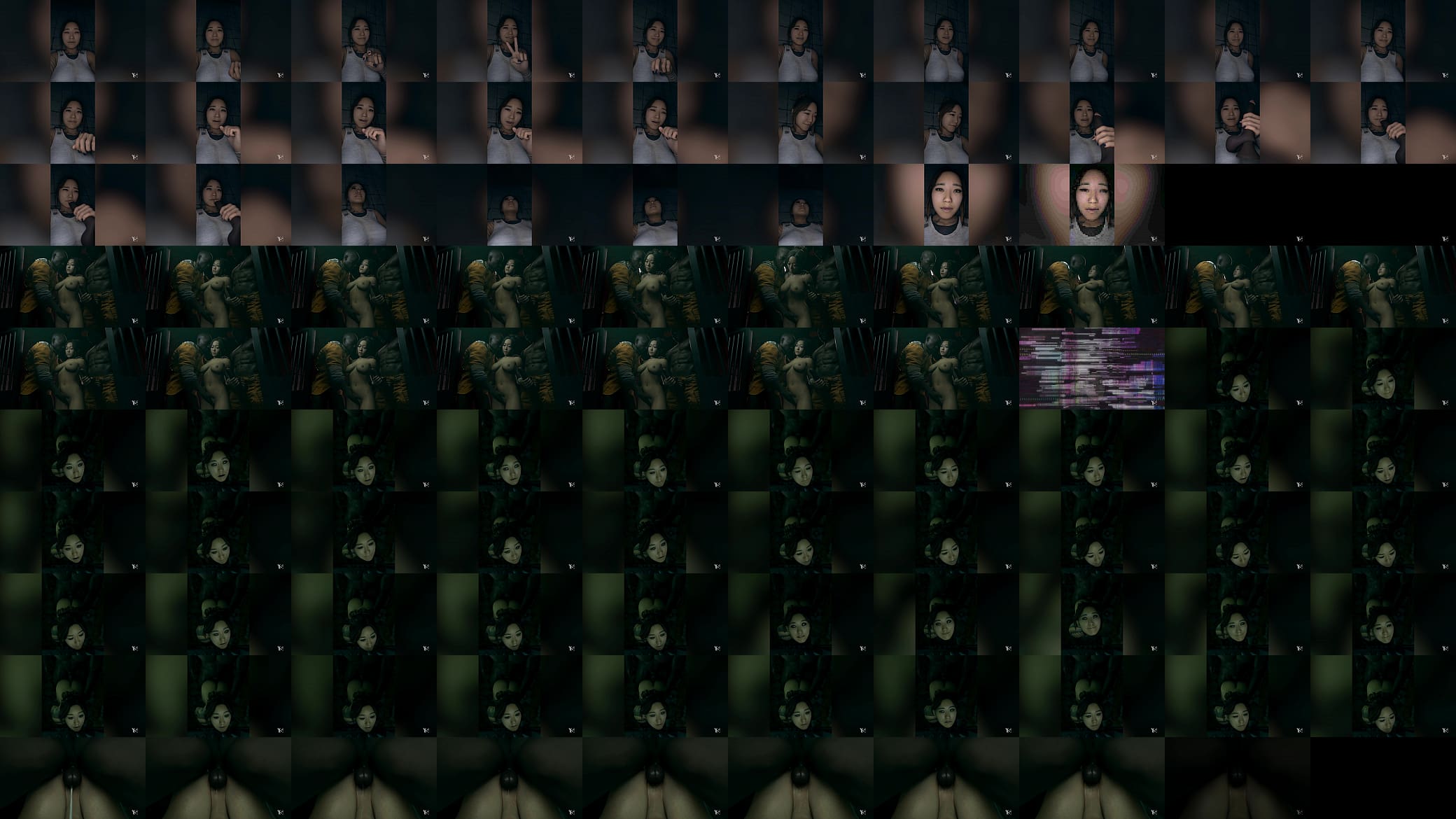 asian girl take multiple black cocks 预览图