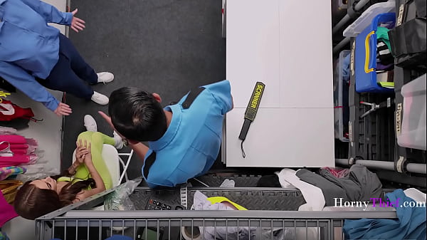 Busty Asian Cop Humiliated For Helping Shoplifting Teen | HornyThief