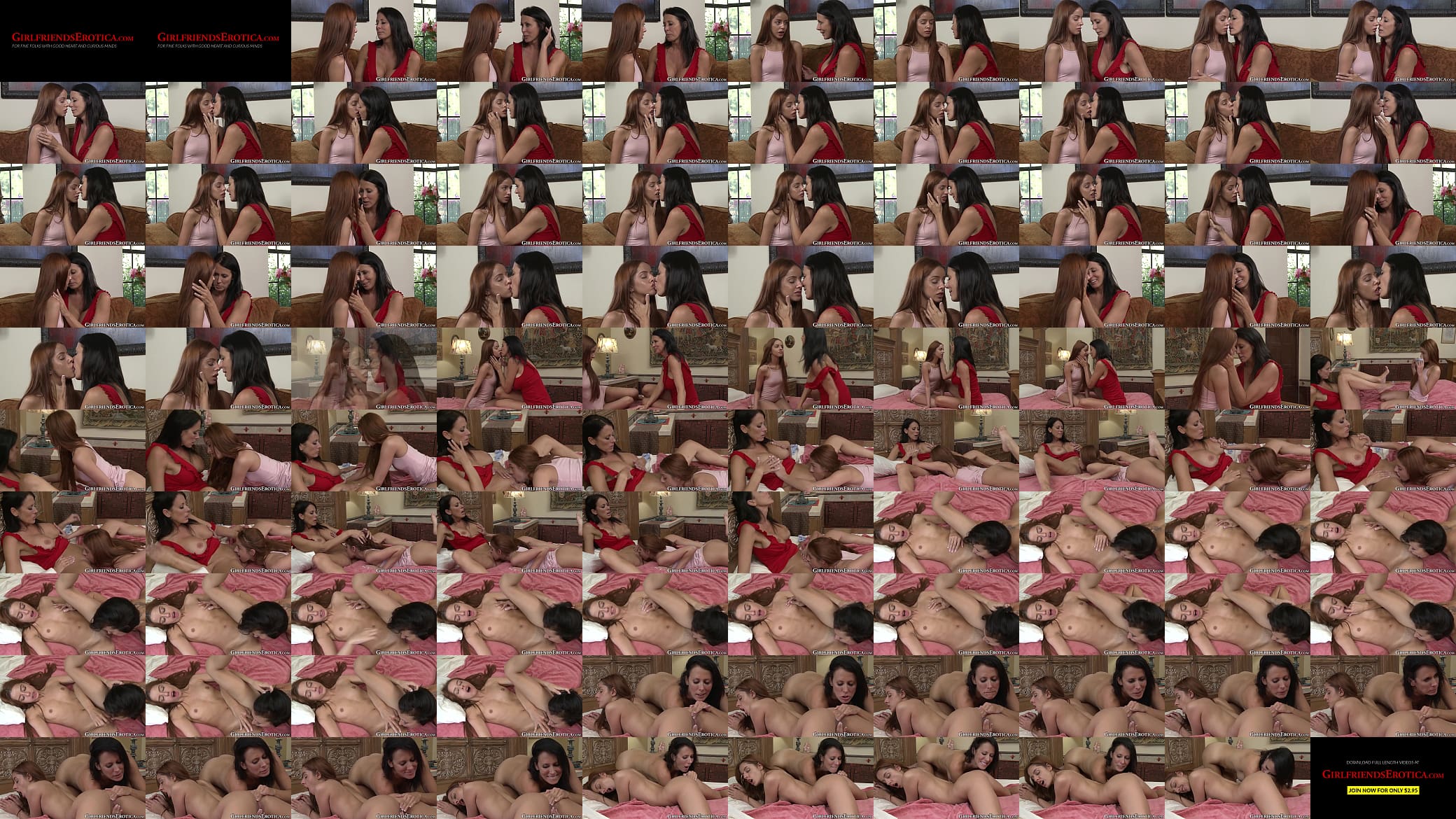 Stepdaughter going down on her slutty stepmom in lesbo play 预览图