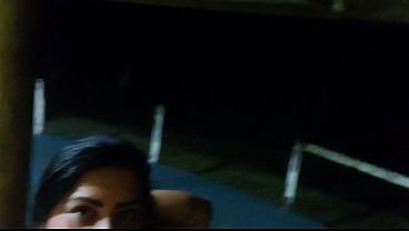 Pussy on Fire at the Kiosk: I Sucked Off the Old Surfer in Public on the Beach