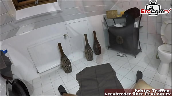 German big boobs slut pissing in mouth and sucking pov
