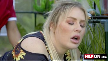 MILFON.com presents: Cum In My Greenhouse with horny MILF Jenna Starr & Diego Perez