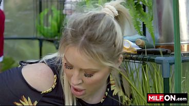 MILFON.com presents: Cum In My Greenhouse with horny MILF Jenna Starr & Diego Perez