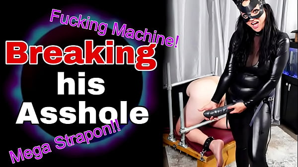 Dominatrice Briser Son Trou Du Cul Pegging & Fucking Machine Strap On Bondage Bdsm Dominatrix Milf Stepmom