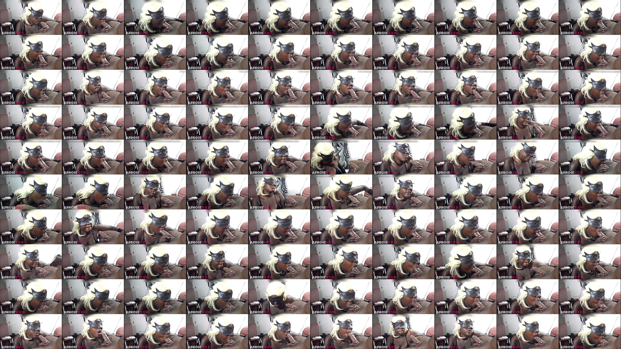 Ebony giving blowjob for more than 3h long breaking the world record part 36 预览图