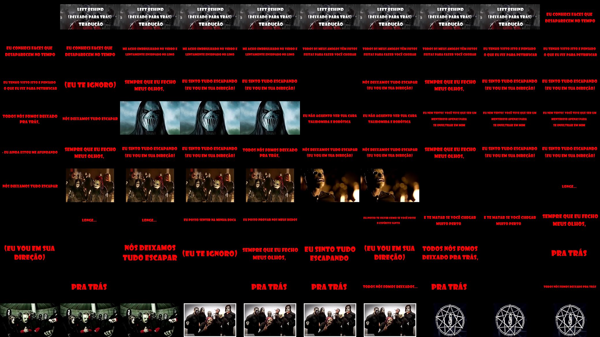 Tradu&ccedil;&atilde;o da m&uacute;sica &quot;Left Behind&quot; da banda Slipknot. 预览图