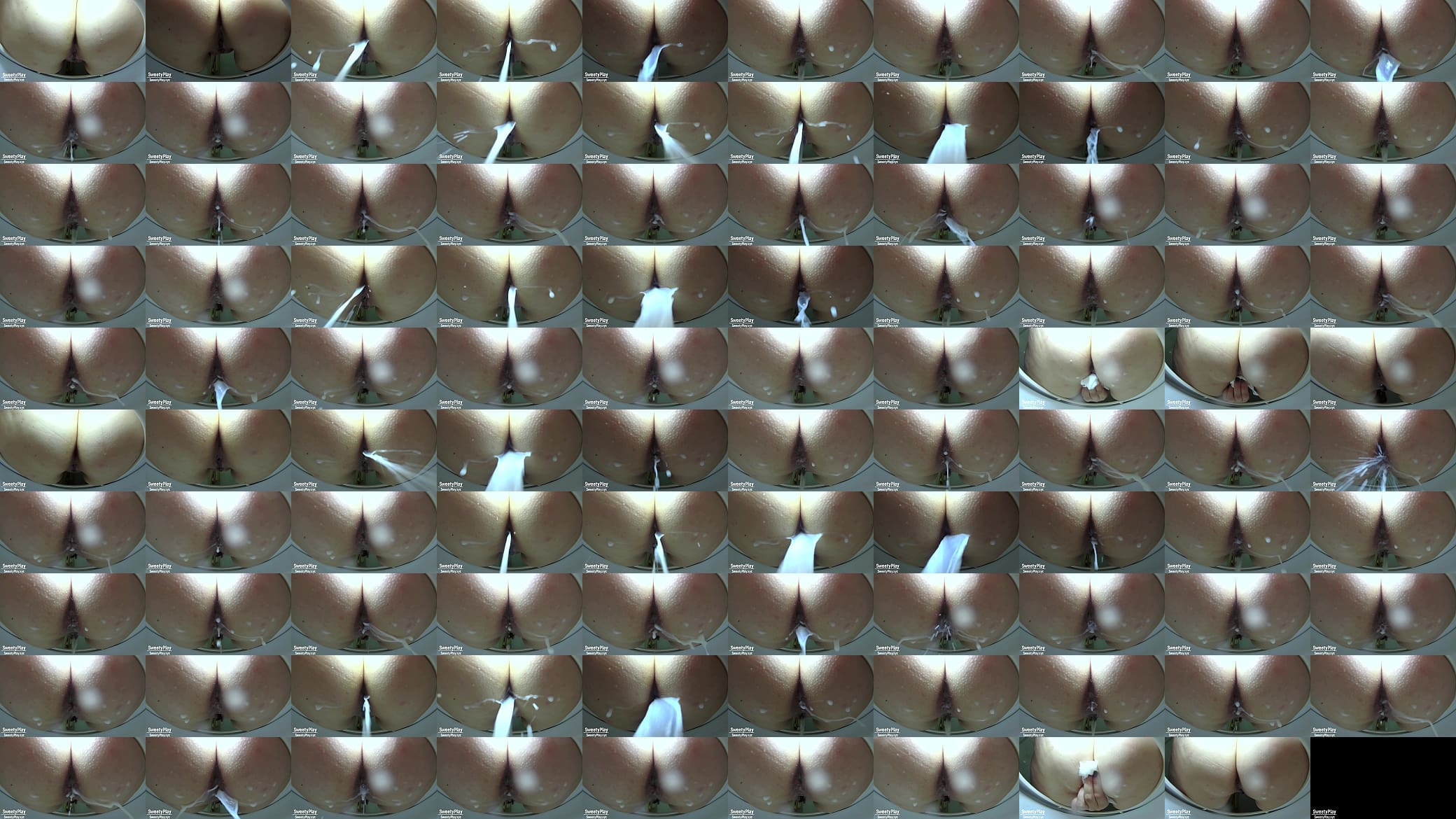 Toilet cam anal milk enema closeups 预览图