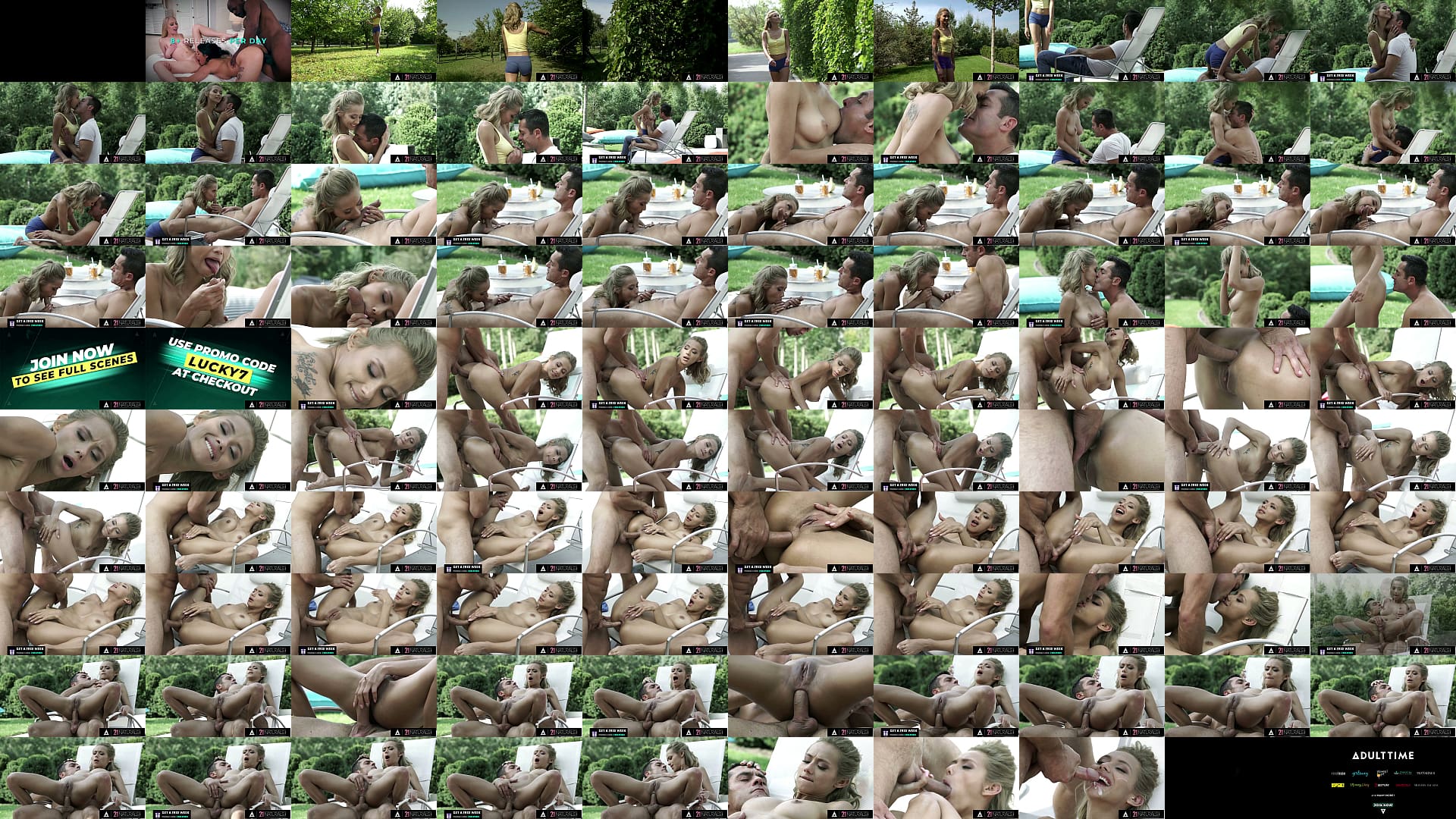 21 NATURALS - Blonde Latina Veronica Leal Gets Her Tight Ass Fucked Outdoors 预览图