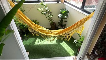 FODENDO COM O NINFETO NA REDE DE BALAN&Ccedil;AR, ME C...