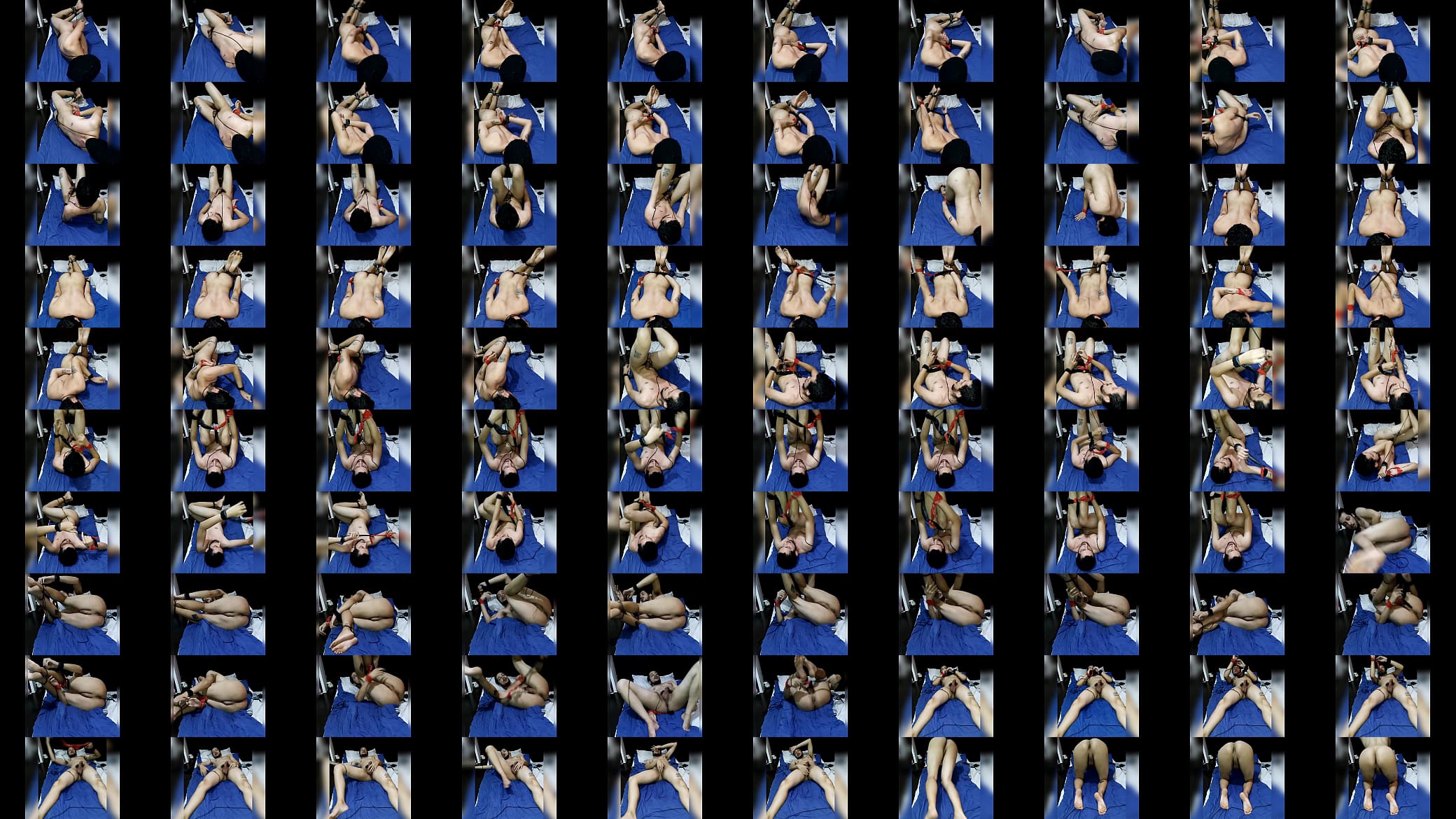 Tied and struggling naked 预览图