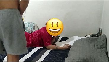 I give her a luxury blowjob, I bite it with my teeth