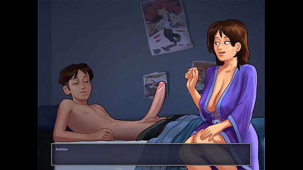 Let's Play - Summertime Saga, Night Cowgirl with Debbie
