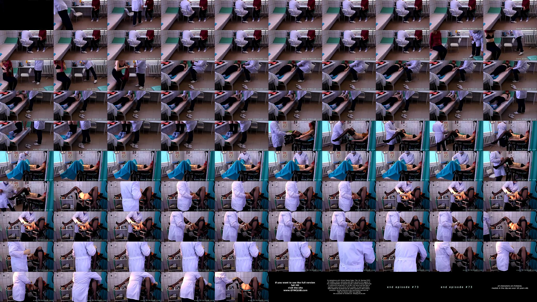 Hard gyno exam on gyno table 预览图