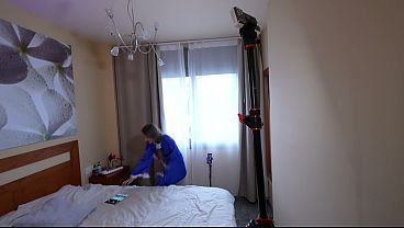 Stepdaughter ANAL on XMas morning. Ask her to shut up. Her mother in the next room.