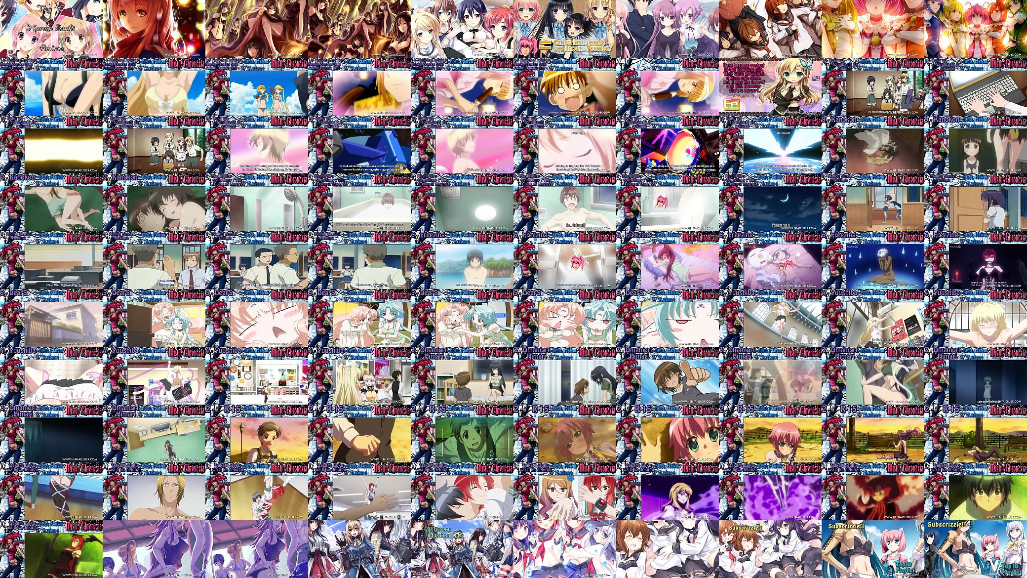 ecchi  anime Top 10 Best Harem Ecchi Anime HD 预览图