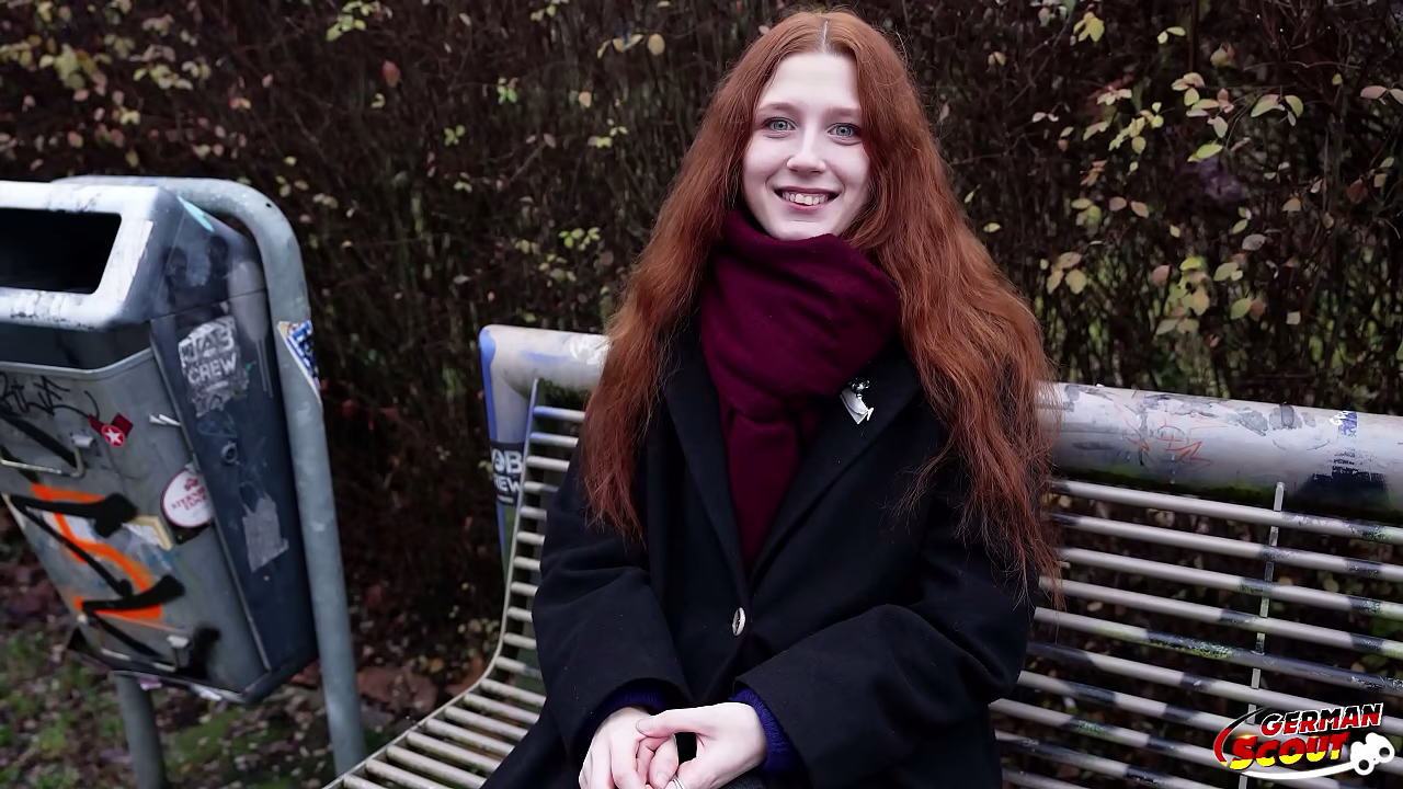 GERMAN SCOUT - Real Redhead Ginger Teen Alice Seduce with small Tits First Porn Casting without condom in Berlin