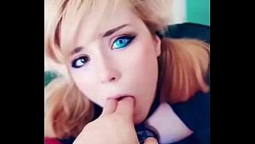 Download Video - Lovely Girl Deep Blowjob and Play Pussy in Lingerie - POV