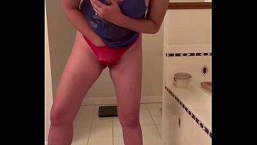 Shy Petite Asian Cutie Rubs Two Squirting Orgasms Out Of Her Creamy Juicy Pussy | The Panty Bank - Used Panties