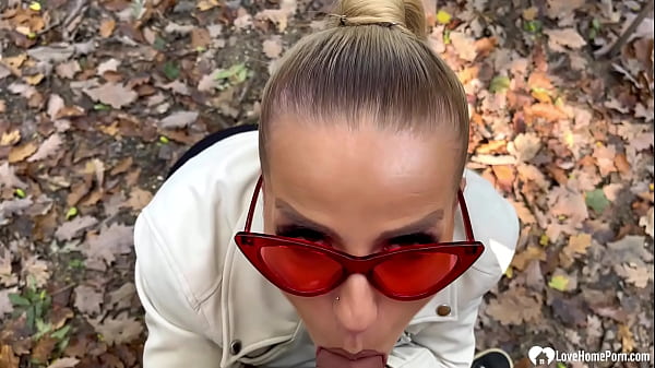 Sexy MILF with sunglasses gets fucked hard