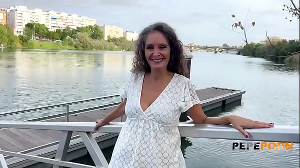 The GILF Mavi Bubbly is eager for young cock. Double dose for the mature!