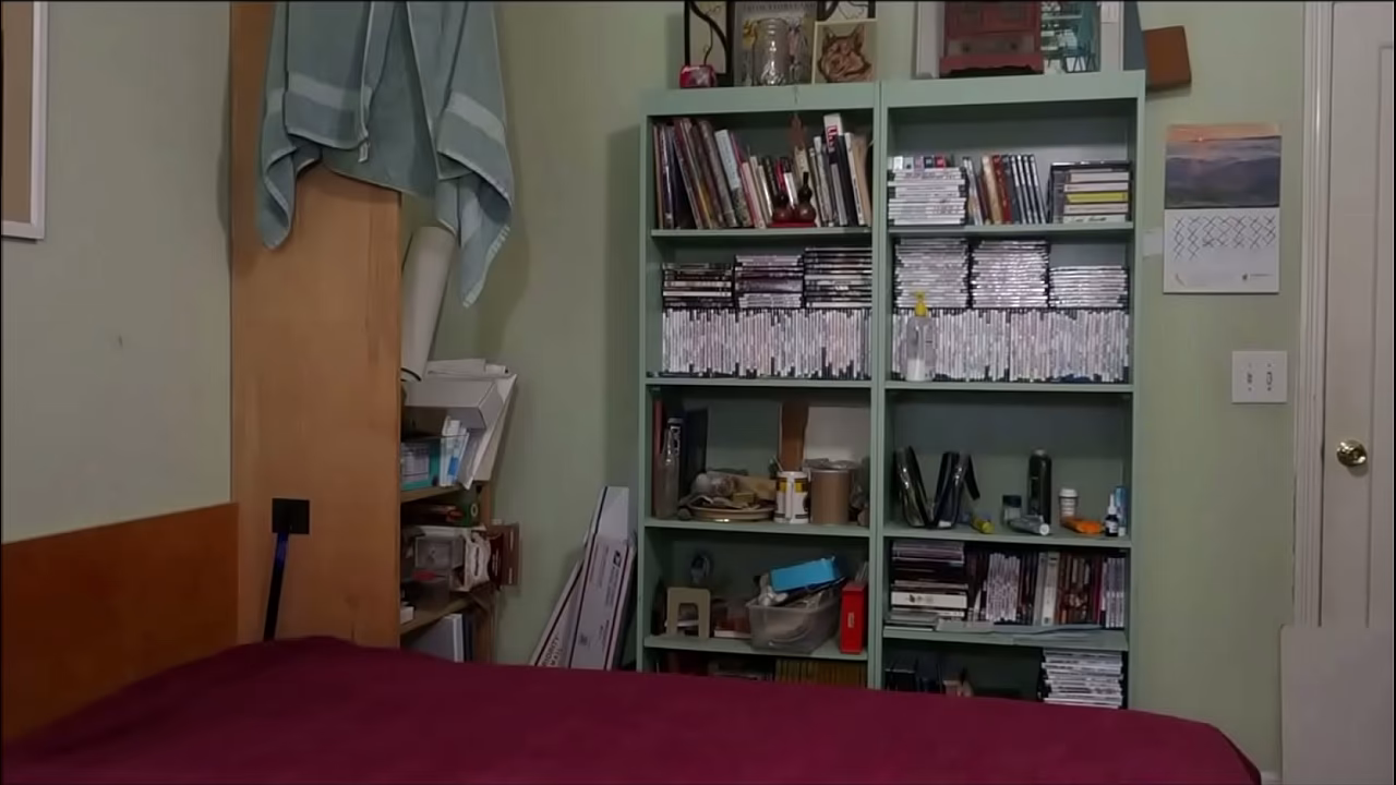 My Red Shorts and Black Bra