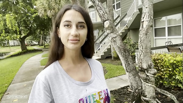 Walking down the street with cum on face