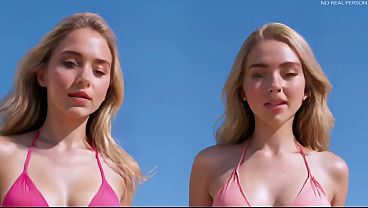 Hot Blonde Shemale Futa Fuck Hard Outdoor - Ai Generated