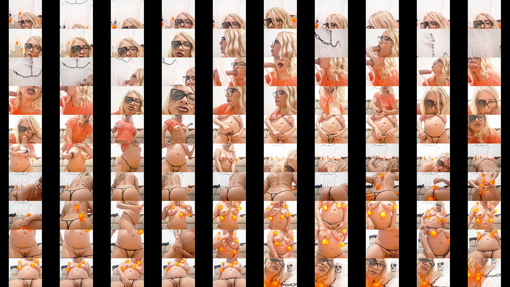Meu HALLOWEEN diferente, chupei a pica do esqueleto... 预览图