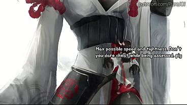 Night Rose trains a good puppet for the evil spirit (Hard CBT JOI) 13 min
