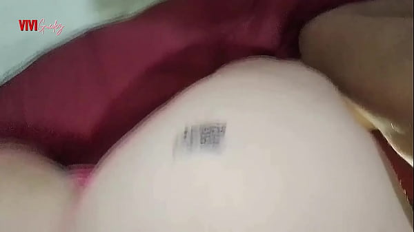 Full breasts and well-defined round ass in thong panties.