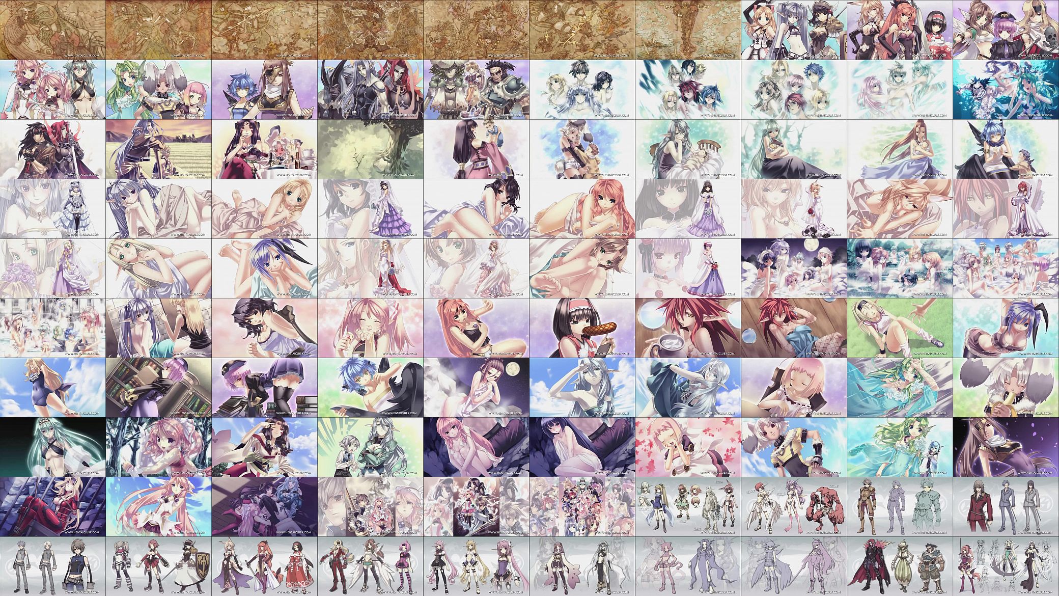 ecchi SplitPlaythru Record of Agarest War 200 True End All gallery pics in High Ecchi Definition sex 预览图