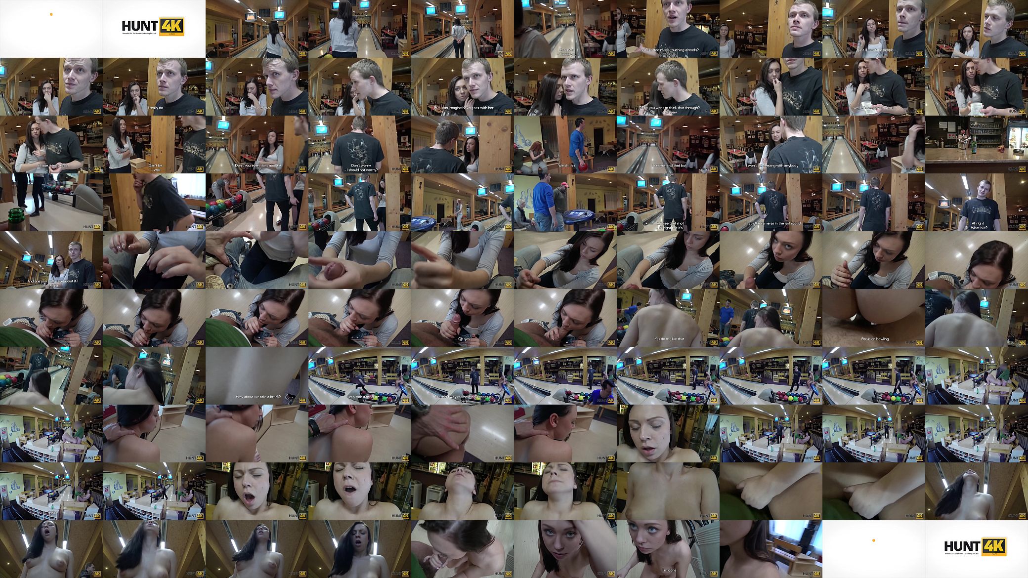 HUNT4K. Sex in a bowling place - I&#039;ve got strike! 预览图