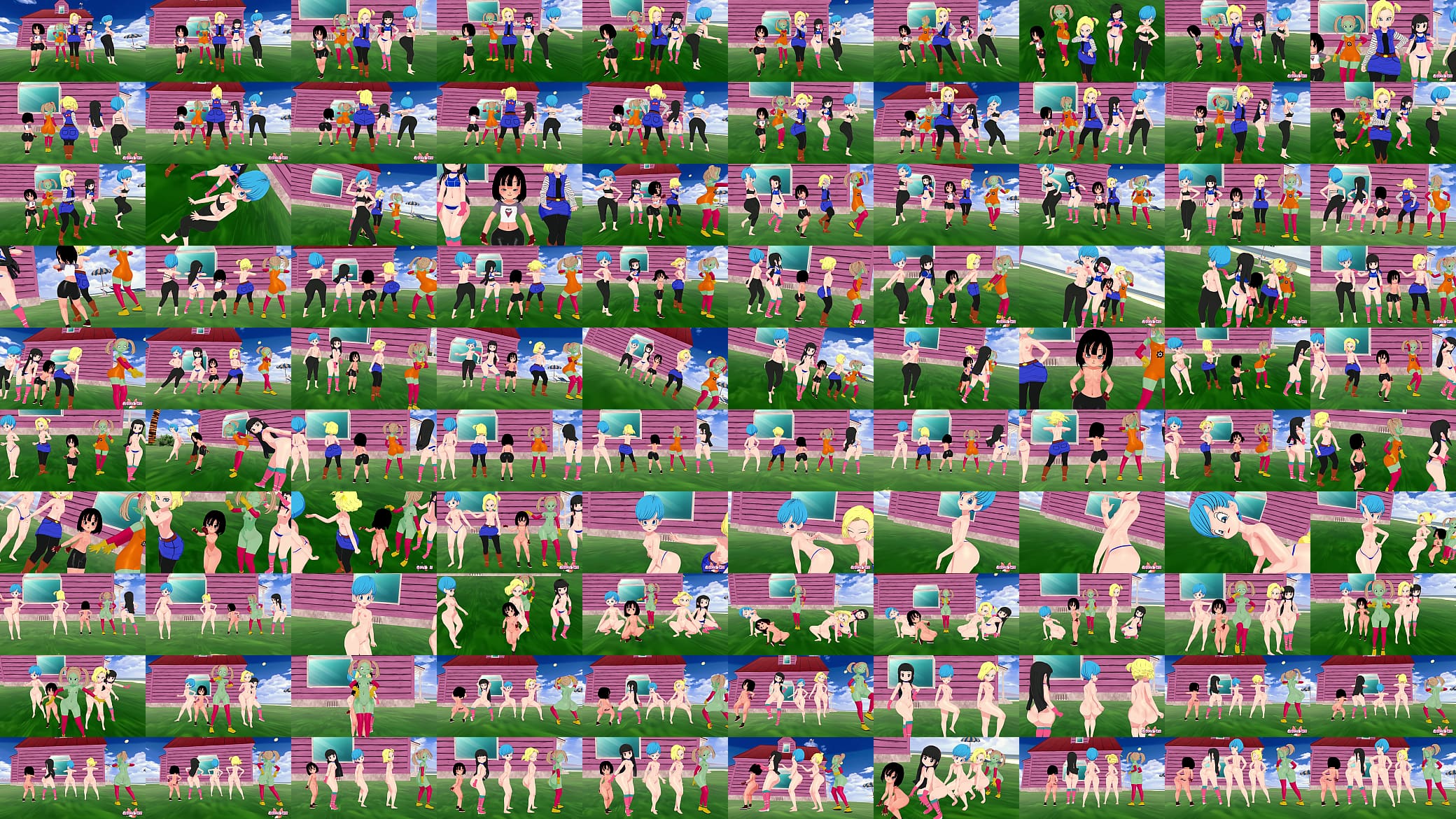 MMD Dragon Ball Daima Girls Sexy 预览图