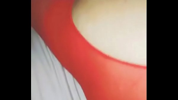 Red pantyhose amateur wife relax