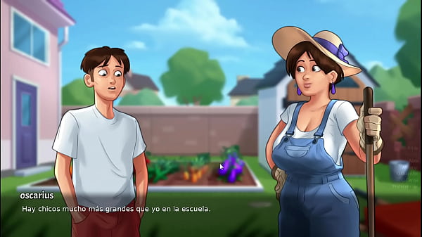 el trabajo se vuelve erotico despues de juguetear - summertime saga