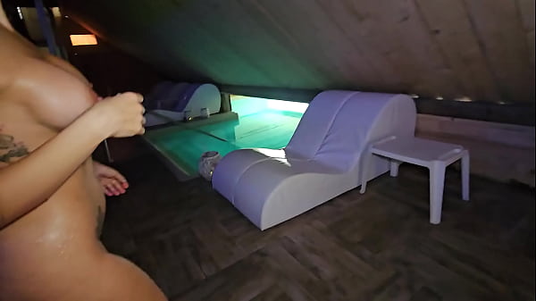 Download Video - Attracted by my big cock&comma; she follows me to the spa&period;