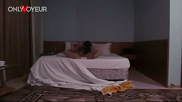 Hidden Cam Catches Horny Chick's Wild Hotel Hookup!