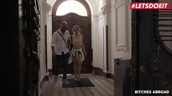BITCHES ABROAD - #Angel Smalls #Neeo - Tiny Sexy Teenager Gets Anal From Big Cock Euro Daddy
