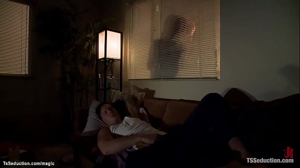 Shemale domme anal fucks husband