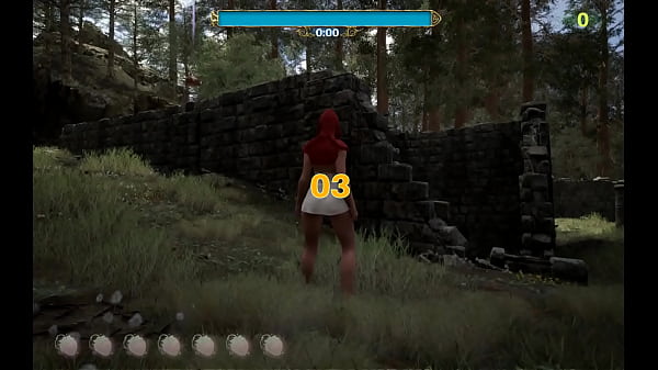 Catch Me [ HENTAI game ] Ep.2 hunter OUTDOOR doggystyle SEX !