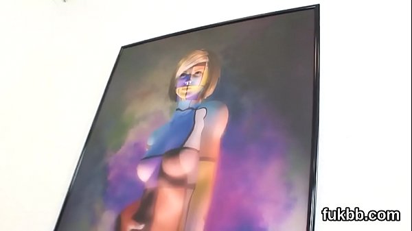 Horny centerfold gapes her twat and loves hardcore sex