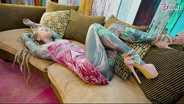 Sexy ALT dreadhead girl rides a big cock with her ASS