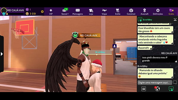 Encontrei a mamãe Noel gostosa no Avakin Life