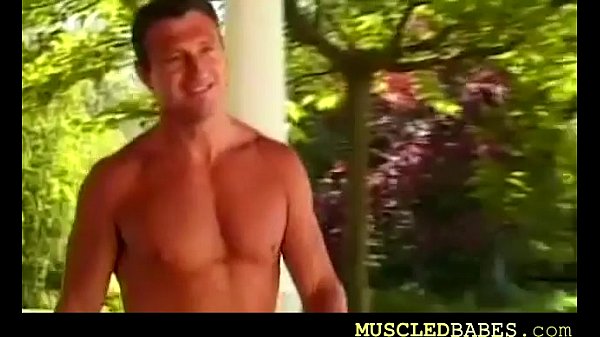Muscled Babes Swim & Workout Topless