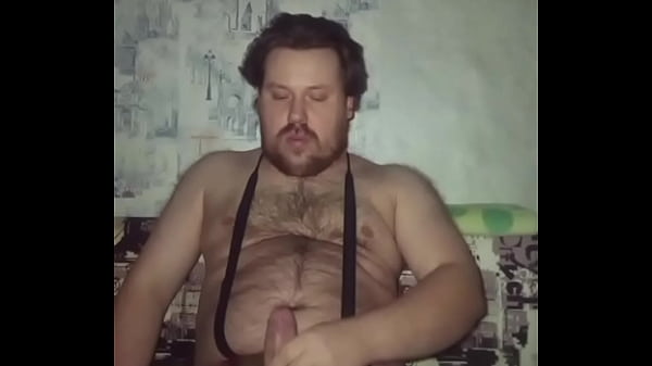 Russian GAY masturbates his handsome cock and s...