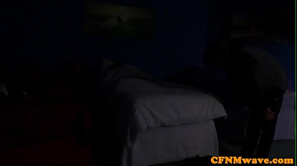 Cocksucking cfnm teen facialized in group