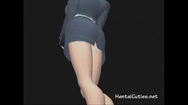 Tight anime pussy fingered by a hand