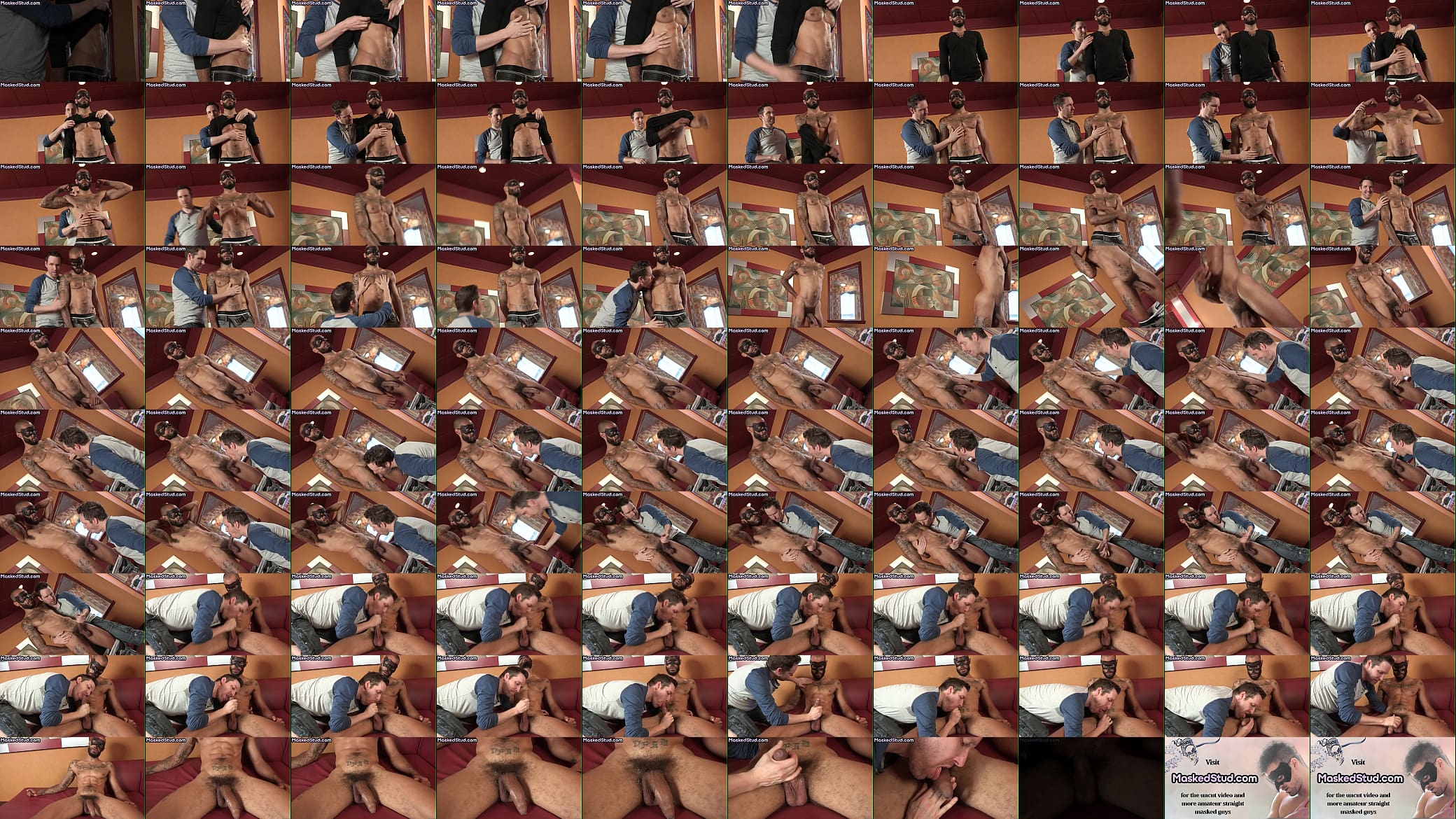 BBC tattooed handsome stud cums after getting sucked 预览图