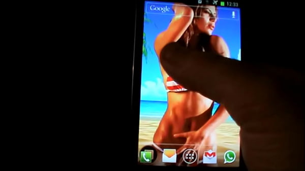 Interactive Bouncing boobs live wallpaper for your mobile device