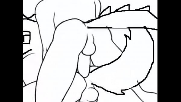 Gay Furry Fuck Lézard (Fantôme) Et Loup (Lune)